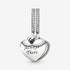 Pandora Always There Heart Dangle Charm