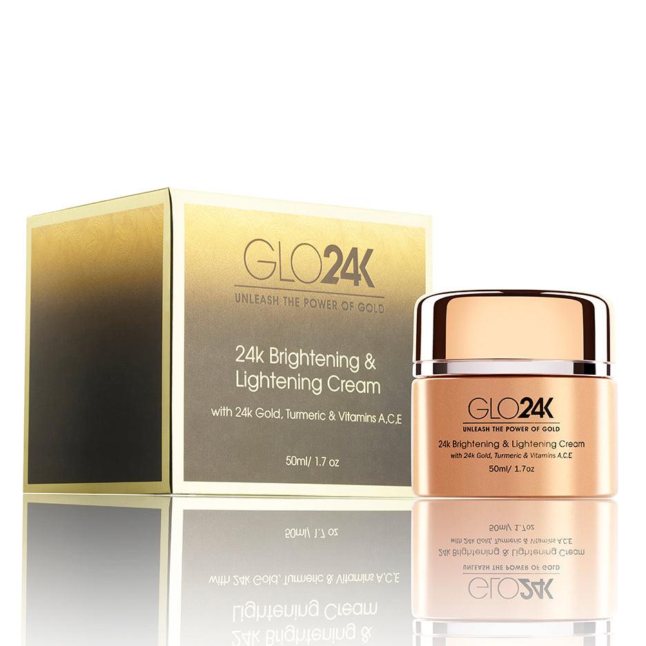 GLO24K 24k Brightening & Lightening Cream 50ml - Cosmetics Squad