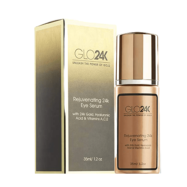 GLO24K Rejuvenating 24k Eye Serum 35ml - Cosmetics Squad