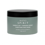 Natio Spirit Green Clay & Manuka Honey Purifying Face Mask