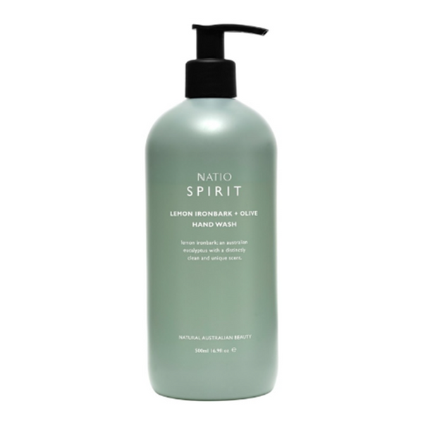 Natio Spirit Lemon Ironbark Olive Hand Wash 500ml