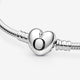 Pandora Moments Heart Clasp Snake Chain Bracelet