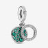 products/SparklingGreenDiscDoubleDangleCharm.jpg