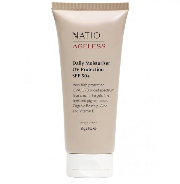 Natio Ageless Daily Moisturiser UV Protection