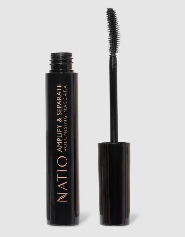 Natio Amplify & Separate Volumising Mascara - Black - Cosmetics Squad