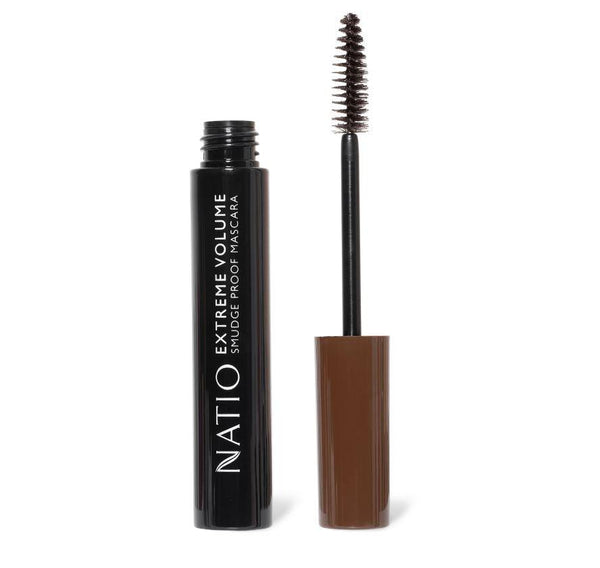 Natio Extreme Volume Smudge Proof Mascara Brown - Cosmetics Squad